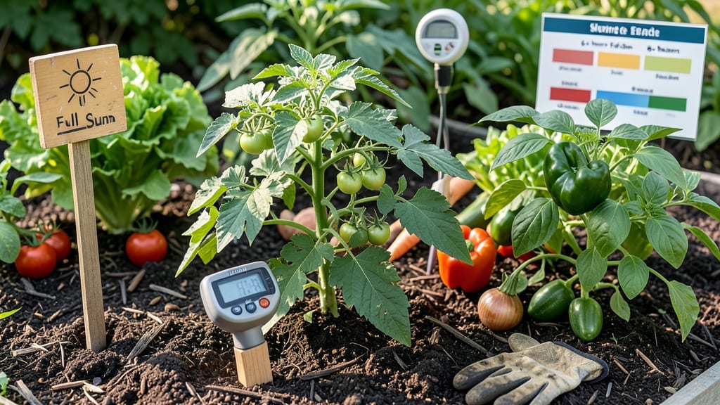 How Much Sun Does a Veggie Garden Need: Plant-Specific Hours for Bountiful Harvests