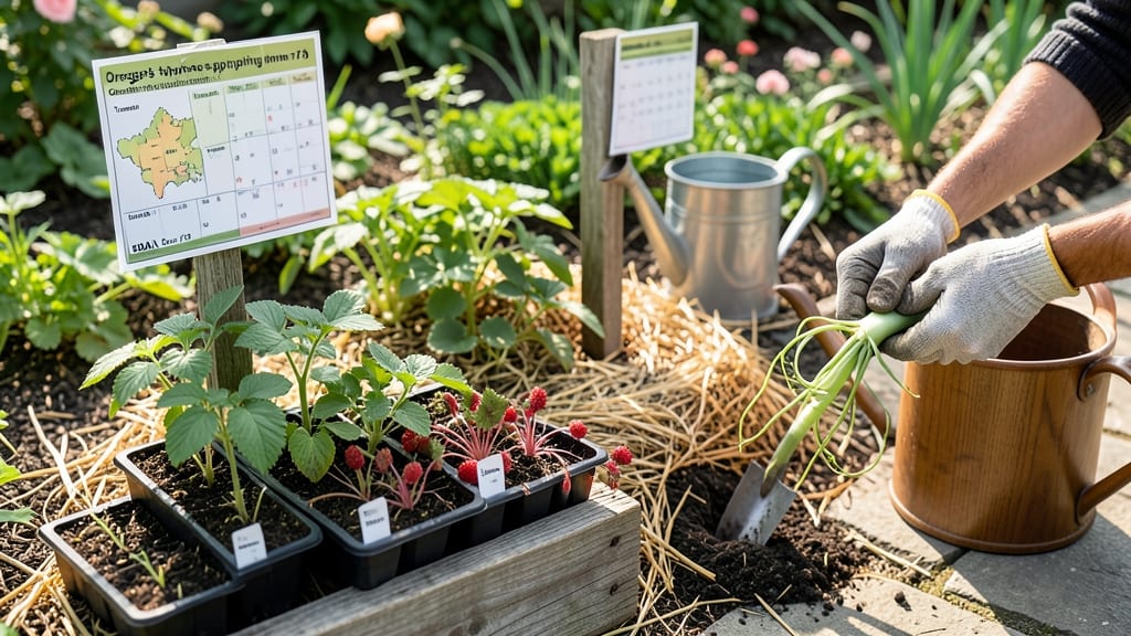 When to Plant a Garden in Oregon: Frost-Free Timeline by Microclimate