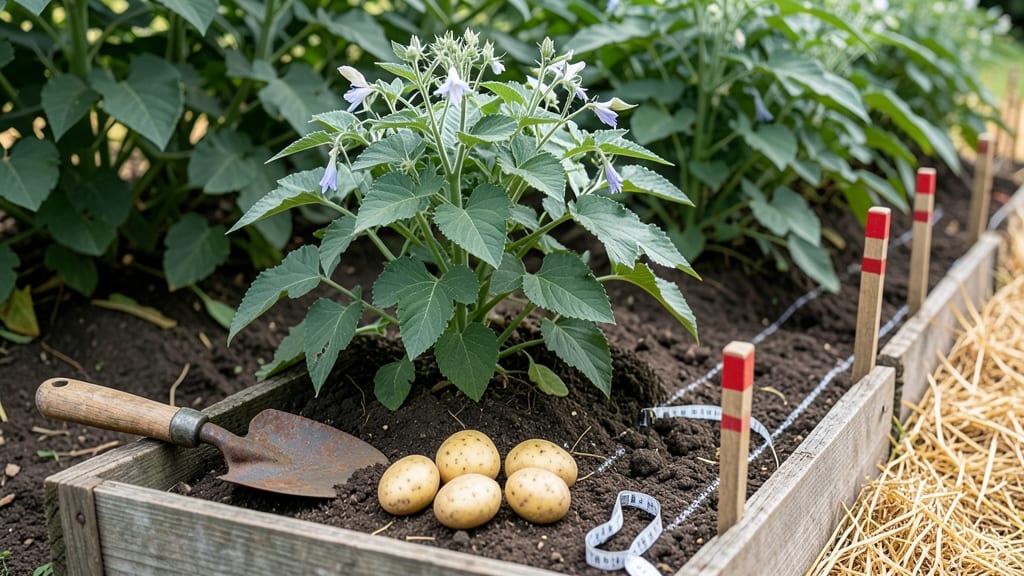Potato Spacing in Garden: Proven Row Distances for Bigger Harvests