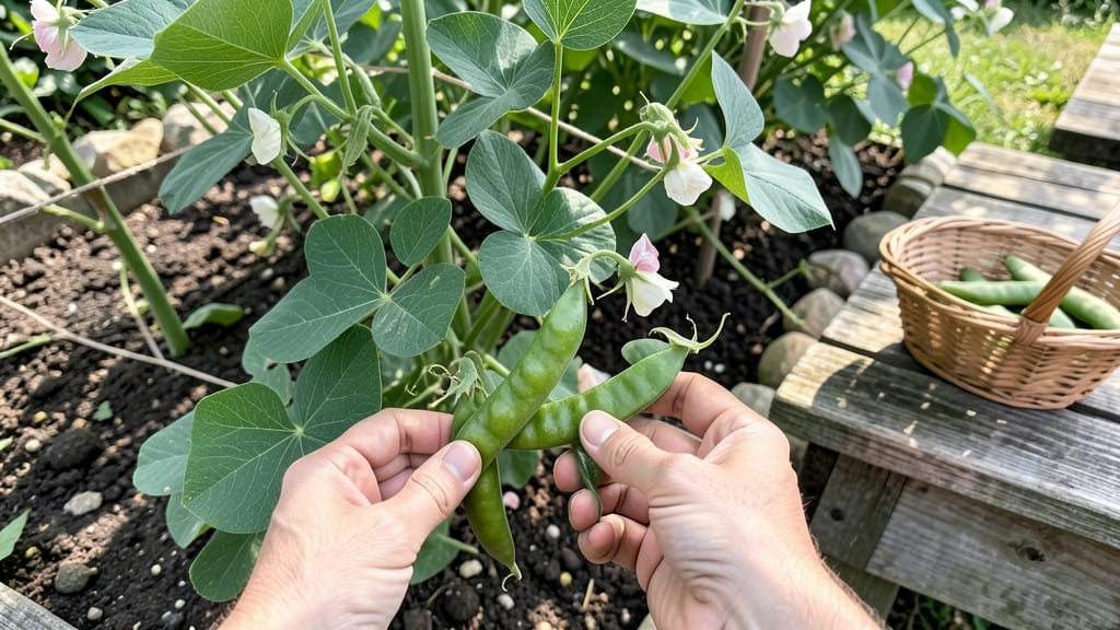 When to Pick Peas From Your Garden: 3 Signs of Peak Sweetness (Before They Toughen)