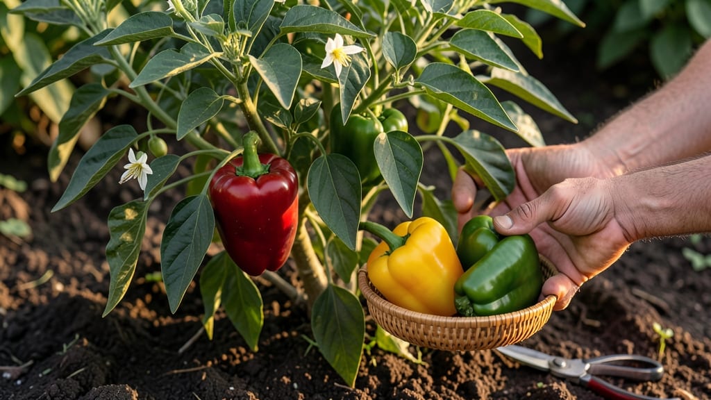 When to Pick Peppers From Garden: Color-Coded Ripeness Chart for Perfect Flavor