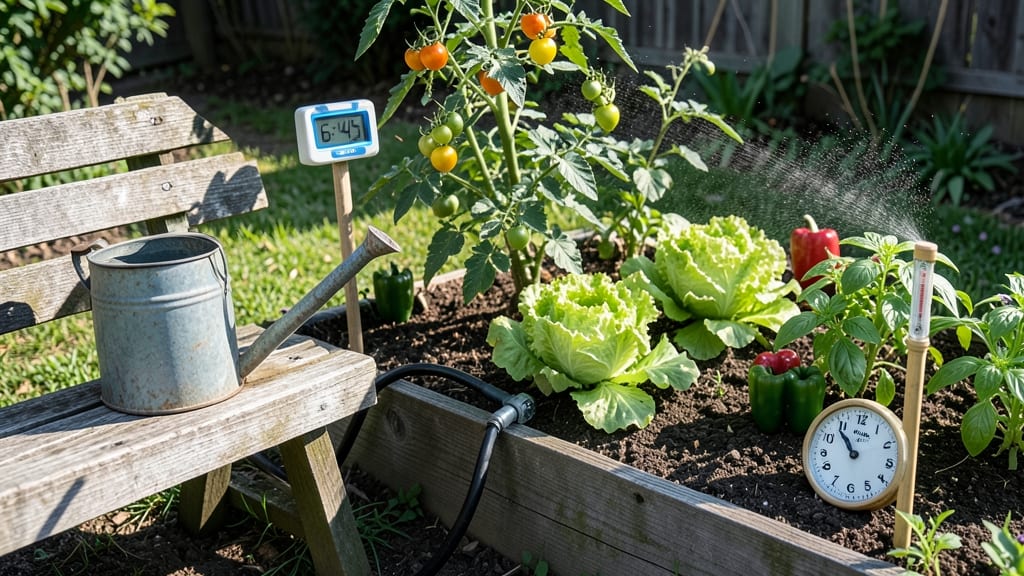 Best Time of Day to Water Vegetable Garden: Cool Morning Routine for Fewer Pests and More Growth