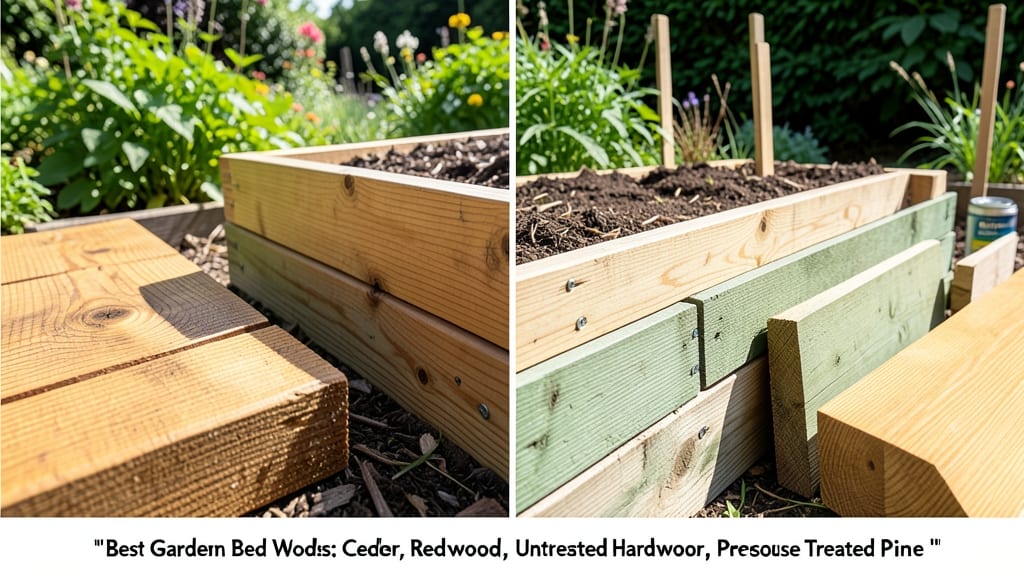 What Wood to Use for Garden Beds: Rot-Resistant Types for Long-Lasting Edges