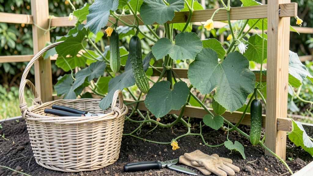 When to Pick Cucumbers From Garden: 3 Signs for Crisp, Seedless Harvests
