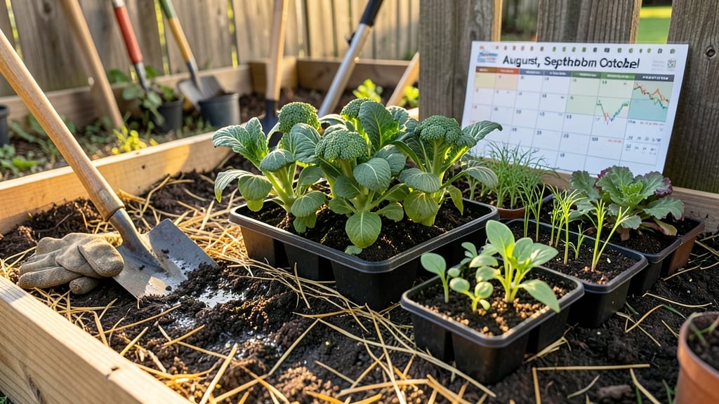 When Do You Plant a Fall Garden in Texas: Exact Dates by Zone 8A/8B for Zero-Frost Risk Crops