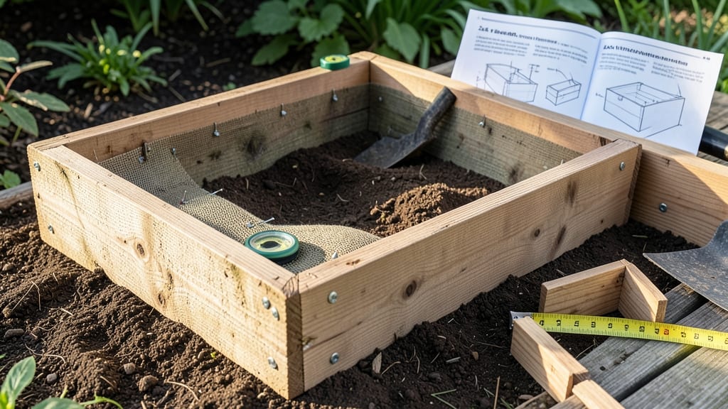 2x4 Raised Garden Bed Plans: Free Cut List and Assembly Guide for Beginners