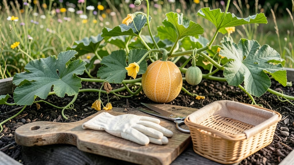 When to Harvest Cantaloupe from Garden: 3 Telltale Signs for Peak Sweetness