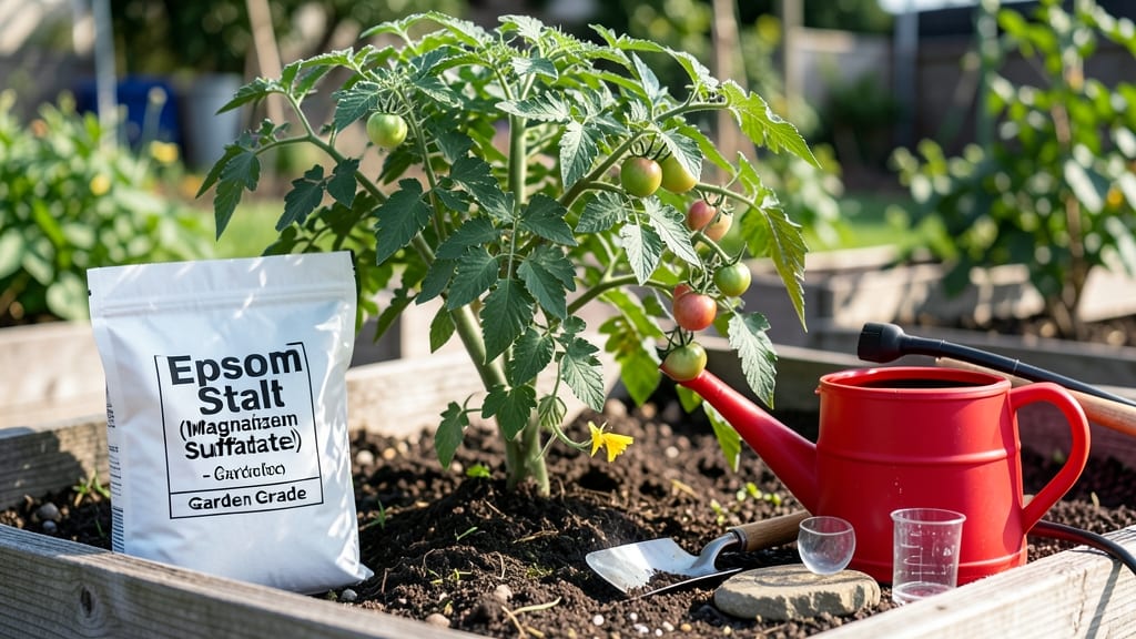 Epsom Salt for Gardens: Magnesium Boost That Fixes Yellow Leaves Fast