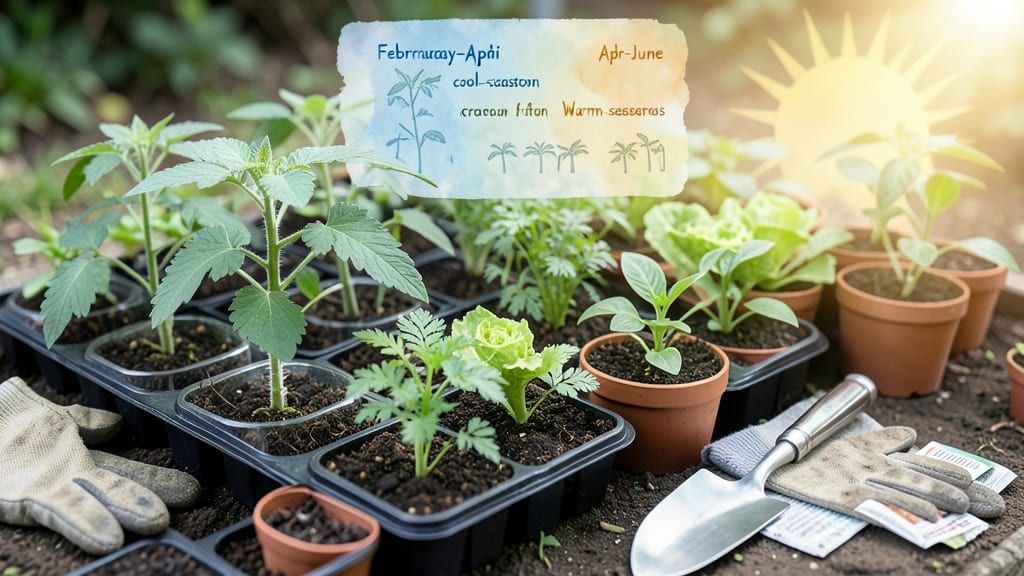 When to Plant a Vegetable Garden in California: Microclimate-Specific Timelines for Zero-Frost Risk