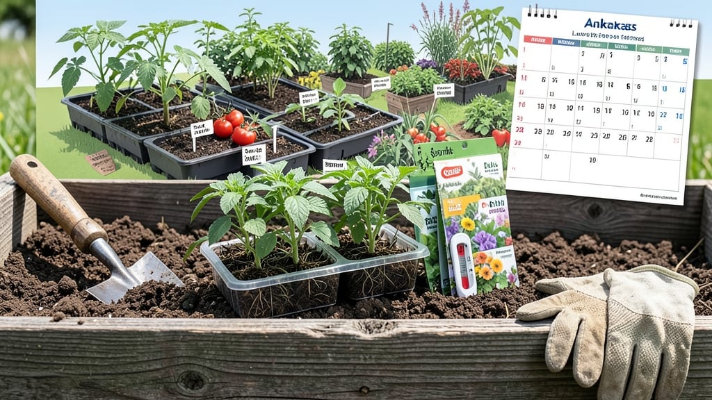 When to Plant a Garden in Arkansas: Zone 7b Deadlines for Fastest Growth