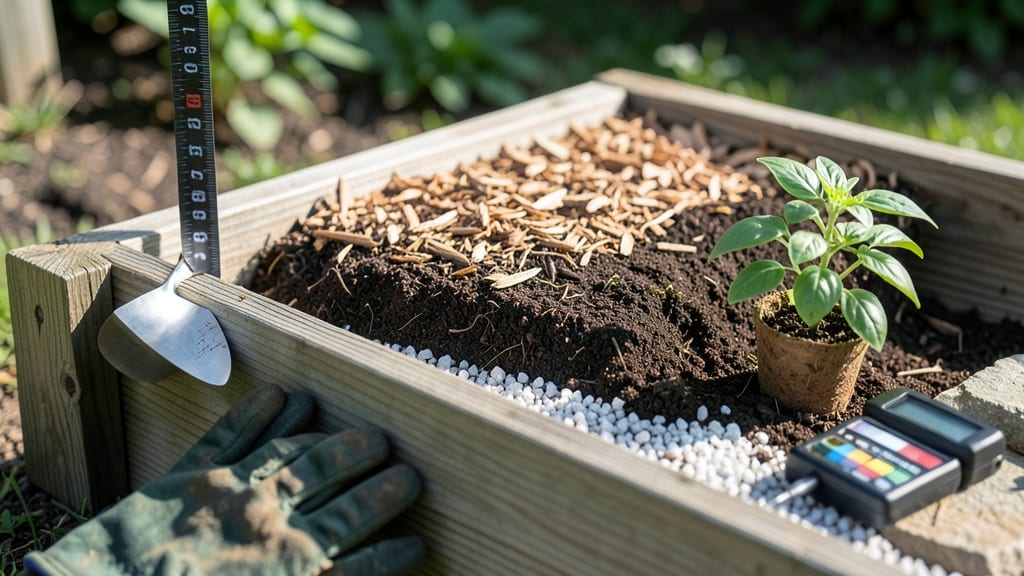 Raised Garden Bed Soil Depth: Root Space Rules for Thriving Vegetables