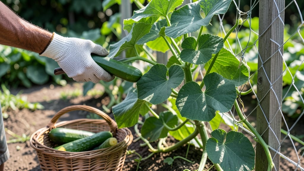 When to Harvest Cucumbers from Garden: 3 Tactile Tests for Crunchy, Seedless Perfection