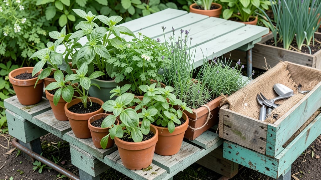 Pallet Gardening Tables: 10 Space-Saving Designs for Small Yards