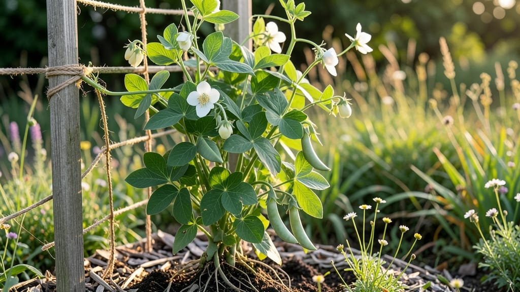 How Tall Do Garden Peas Grow: Variety Height Chart for Trellis vs Bush Types