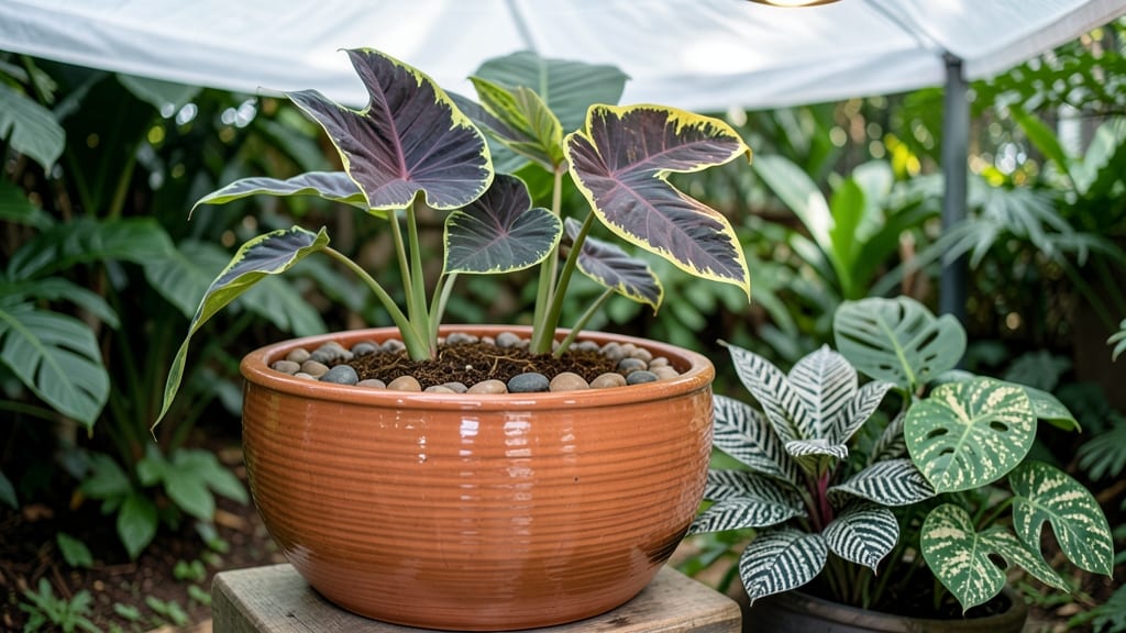 Alocasia Garden Ideas: Bold Foliage Layouts for Tropical Drama