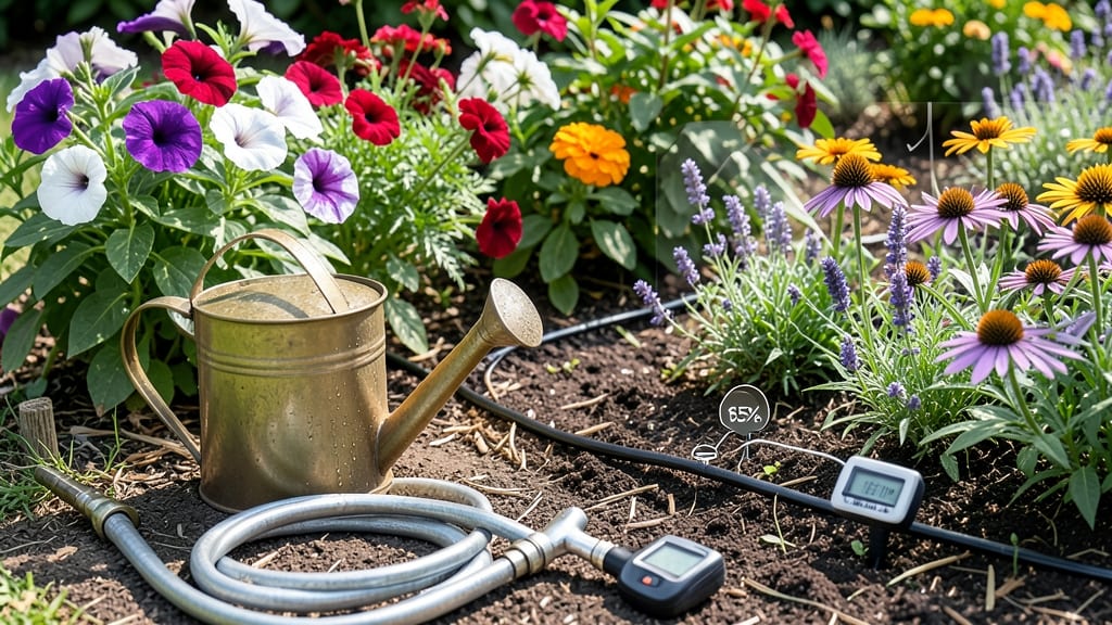 How Often to Water a Flower Garden: Seasonal Schedule for Thriving Blooms